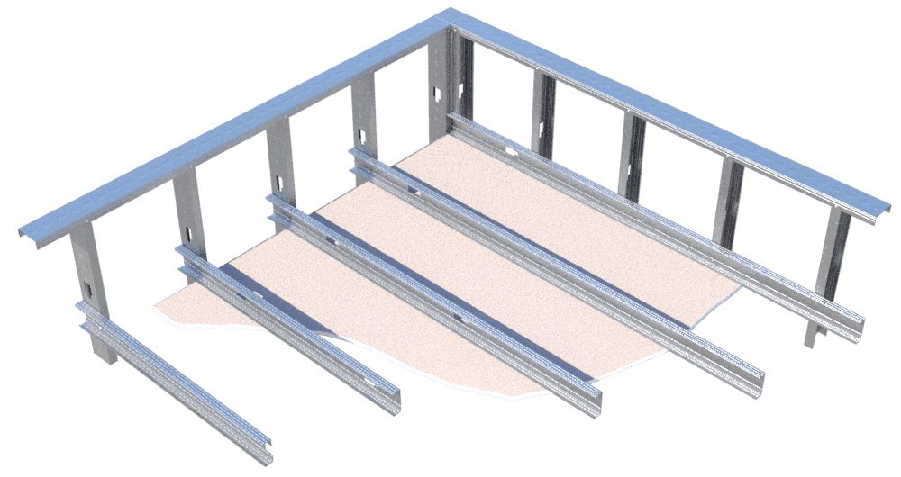 Interior Walls w/ Structural Framing